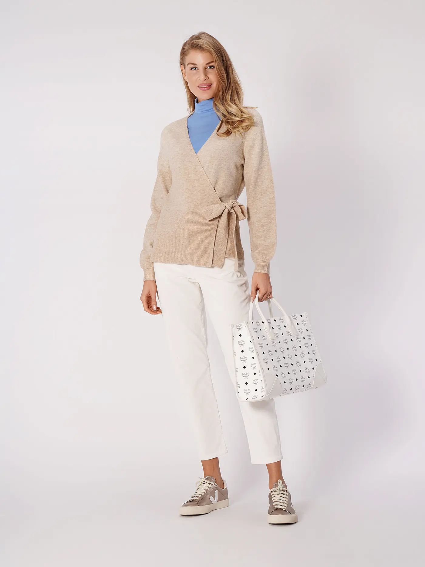 MCM | Tasche - Tote Bag MÜNCHEN L | weiss
